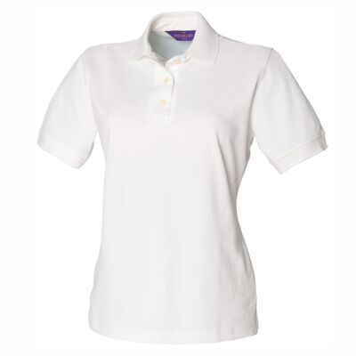 Women's classic cotton piqué polo shirt Thumbnail
