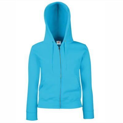 Women's premium 70/30 hooded sweatshirt jacket Thumbnail